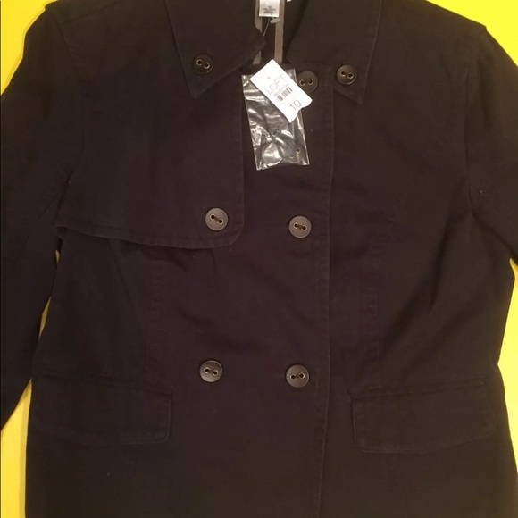 Ann Taylor Military 2 Pocket Jacket, size 10 - Picture 6 of 8